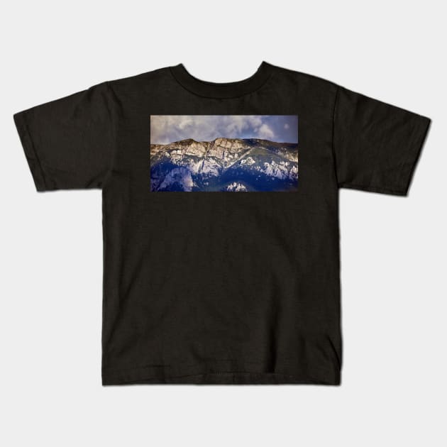 Bucegi mountains in Romania Kids T-Shirt by naturalis